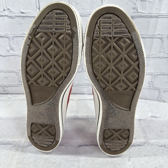 Converse Chuck Taylor All Star Ox Sneakers Unisex M 8 W 10 Red Cinnabar‎ 125808F - Picture 8 of 11